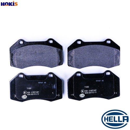 Brake pad set disc - set,
